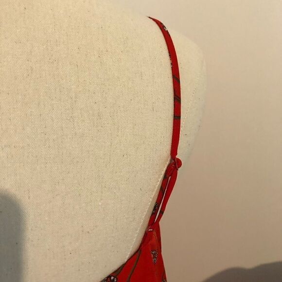 Tabitha Webb Red Floral Dress 6 - Picture 4 of 7